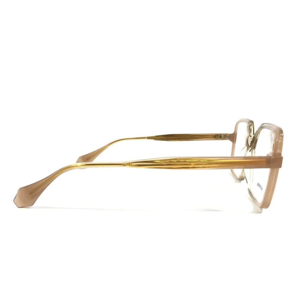Gigi Studios Eyeglasses Frames ANGELICA 6970/S Nude Yellow Fade Square 52-15-140